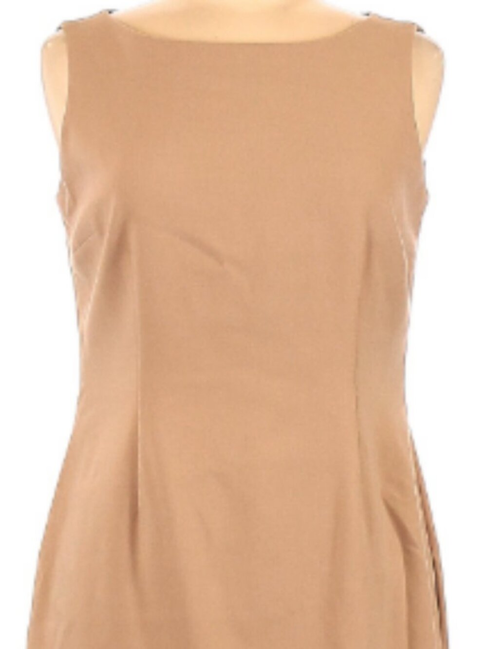 Albert Nipon Tan Casual Dress | Size 6